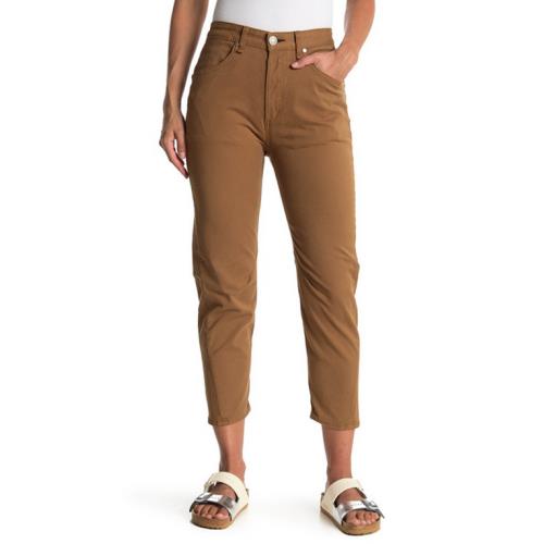 Rag Bone Engineered High Rise Crop Chino Pants Khaki 26