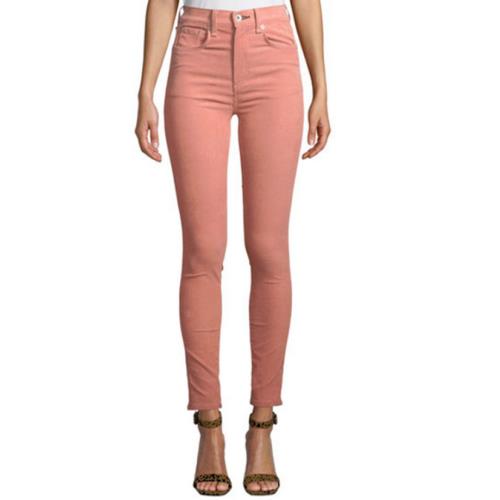 Rag Bone High-rise Corduroy Ankle Skinny Jeans Cameo 25