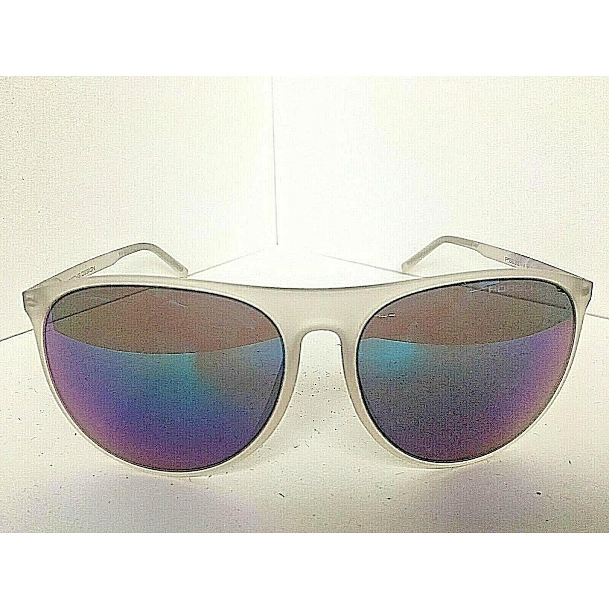 Porsche Design P 8596 P8596 A Cat.3 58mm Clear Mirrored Women`s Sunglasses