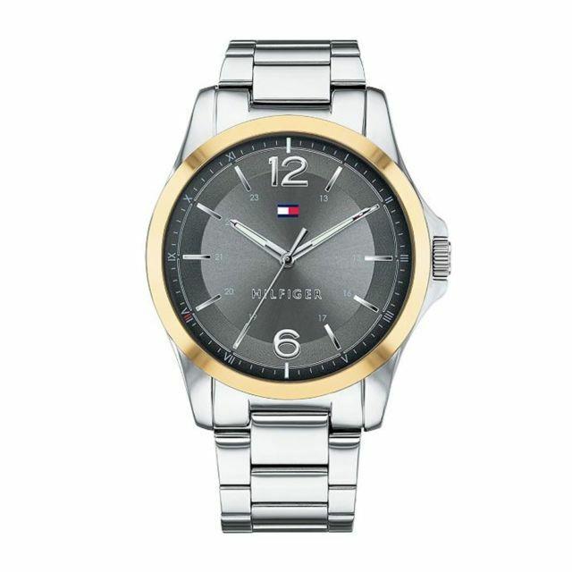 Tommy Hilfiger 1791504 Men`s Stainless Steel Bracelet Watch 42mm