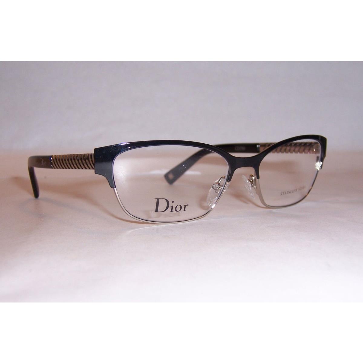 Christian Dior Eyeglasses CD 3769 Btd Black Palladium 52mm RX