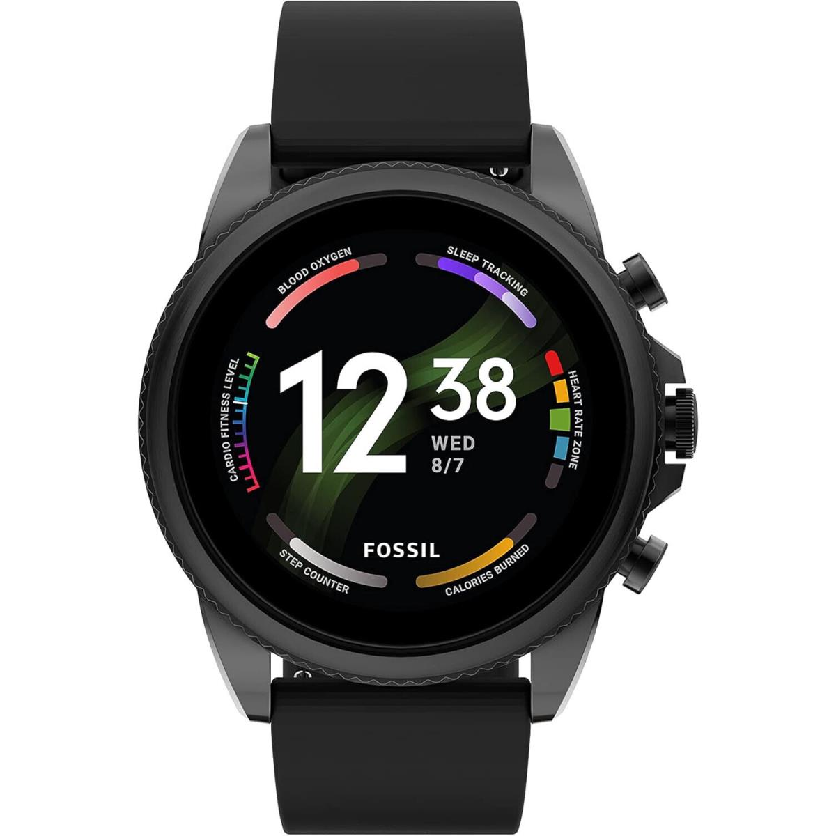 Fossil Gen 6 Digital Black Dial Mens Smartwatch FTW4061