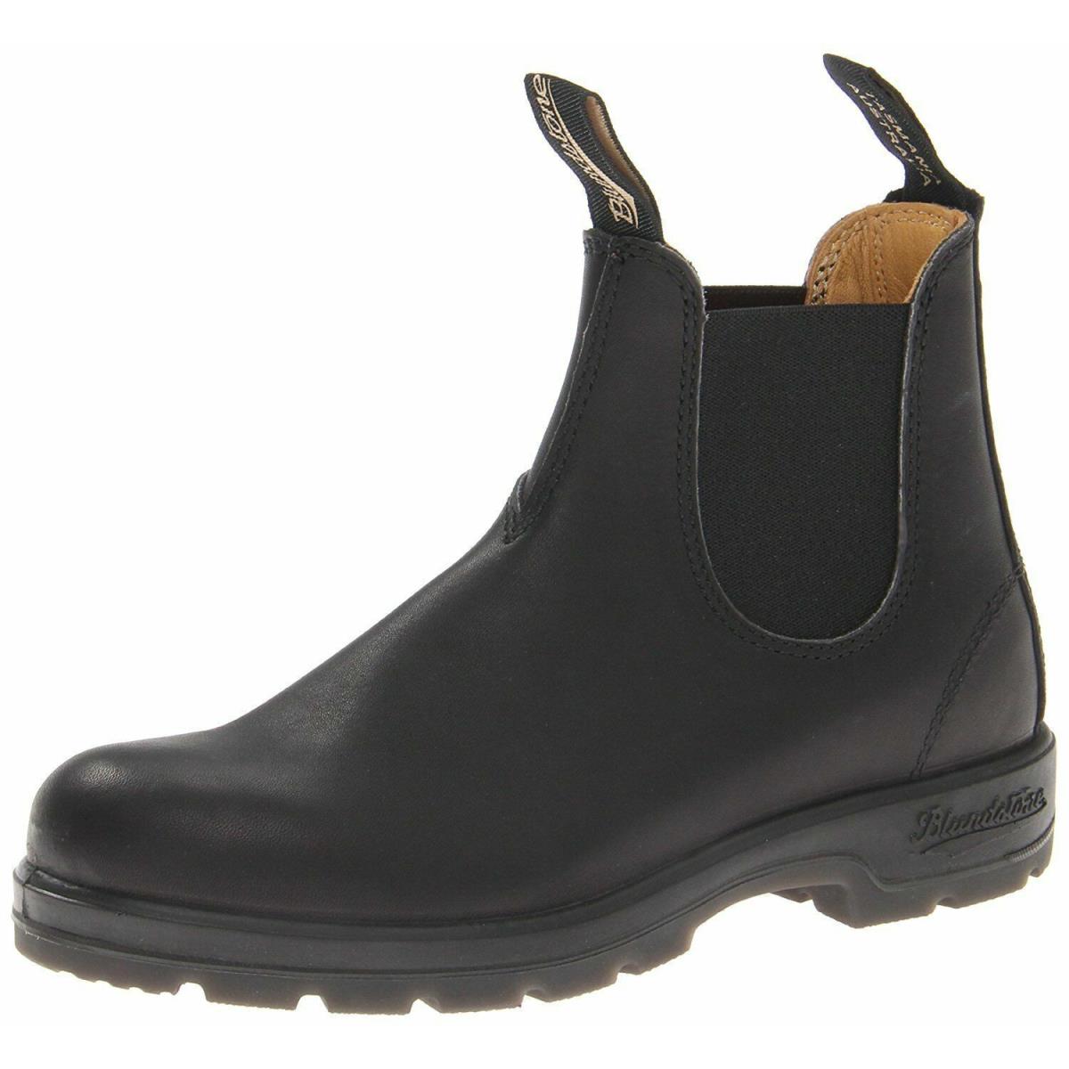 Men`s Blundstone Pull On Boot BL 558 Premium Black Leather