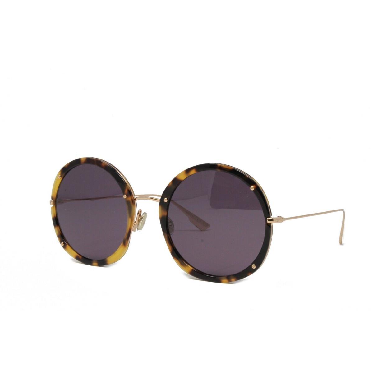 Christian Dior Sunglasses Women`s Round Hypnotic1 2IK Havana Gold 56mm