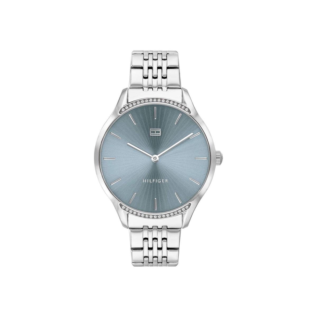 Tommy Hilfiger Quartz Stainless Steel Band Blue Dial Women`s Watch 1782210