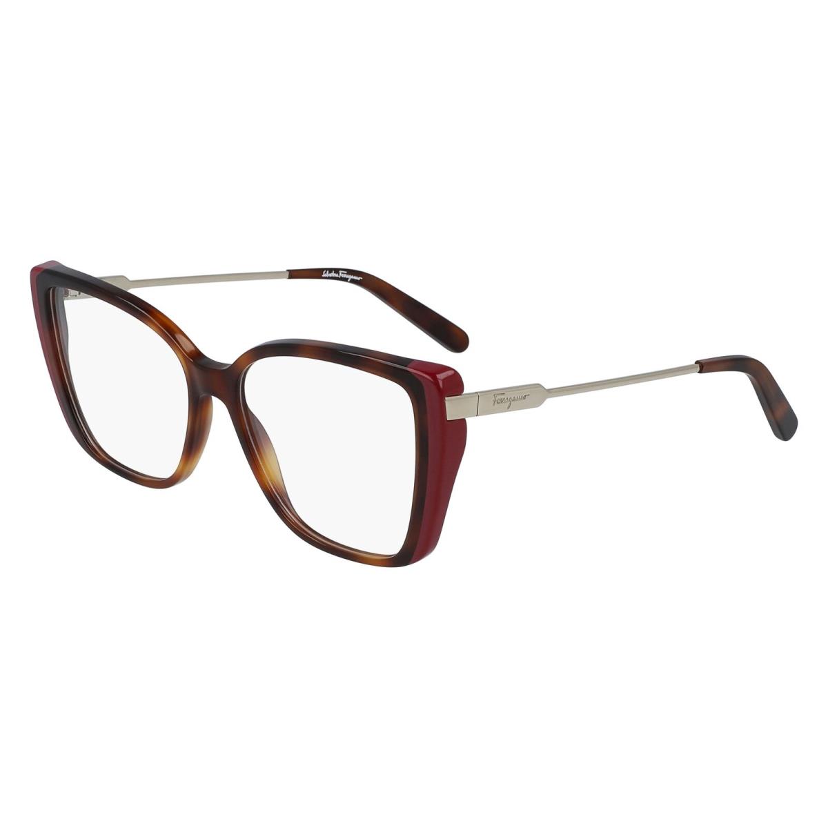 Salvatore Ferragamo SF2850-209-54 Havana/cherry Eyeglasses