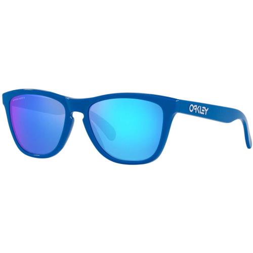 Oakley Frogskins Sunglasses Sapphire Prizm Sapphire OO9013-J4 55 - Frame: Blue, Lens: Blue