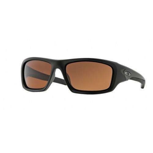 Oakley Sunglasses Valve OO9236-03 Matte Black Frames Dark Bronze Lens 60MM - Frame: Brown