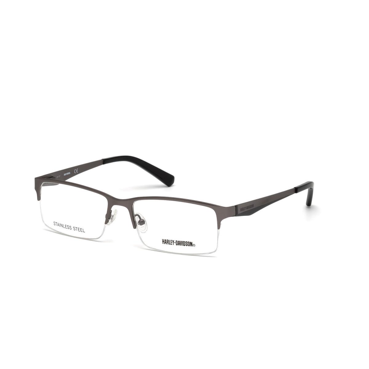 Harley-davidson HD0766 Eyeglasses Eye Glasses 009 Gunmetal 57 Unis