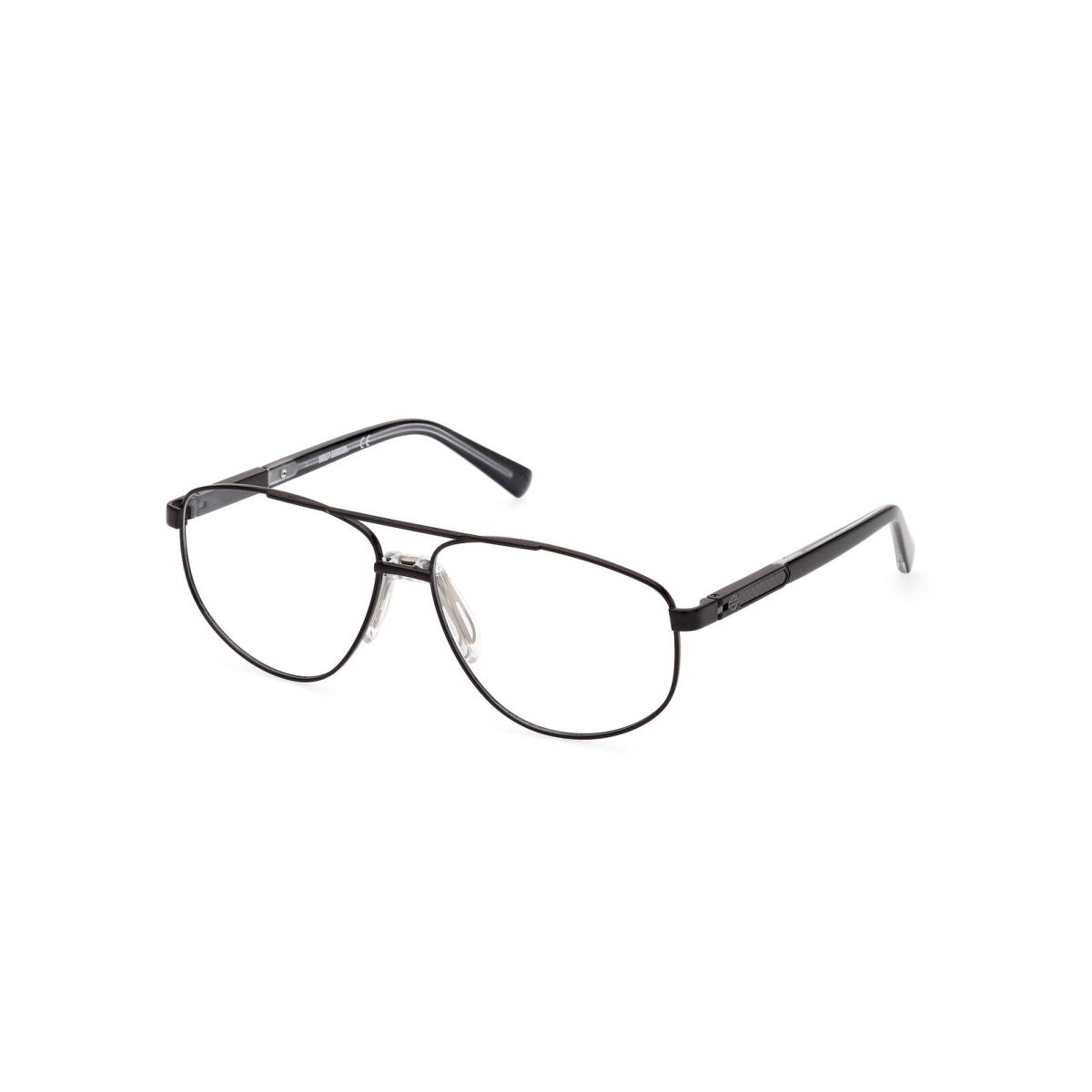 Harley-davidson HD0977 Eyeglasses Eye Glasses 002 Black 59 Unisex