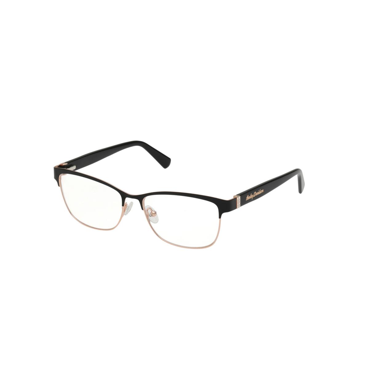 Harley-davidson HD50057 Eyeglasses Eye Glasses 002 Black 54 Unisex