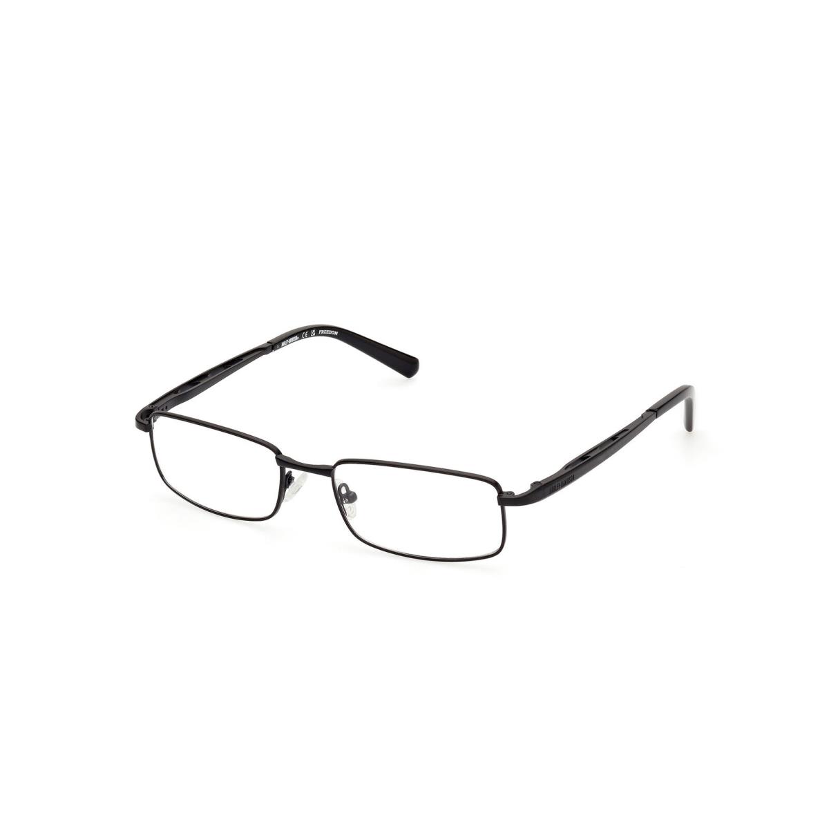 Harley-davidson HD9027 Eyeglasses Eye Glasses 002 Black 53 Unisex