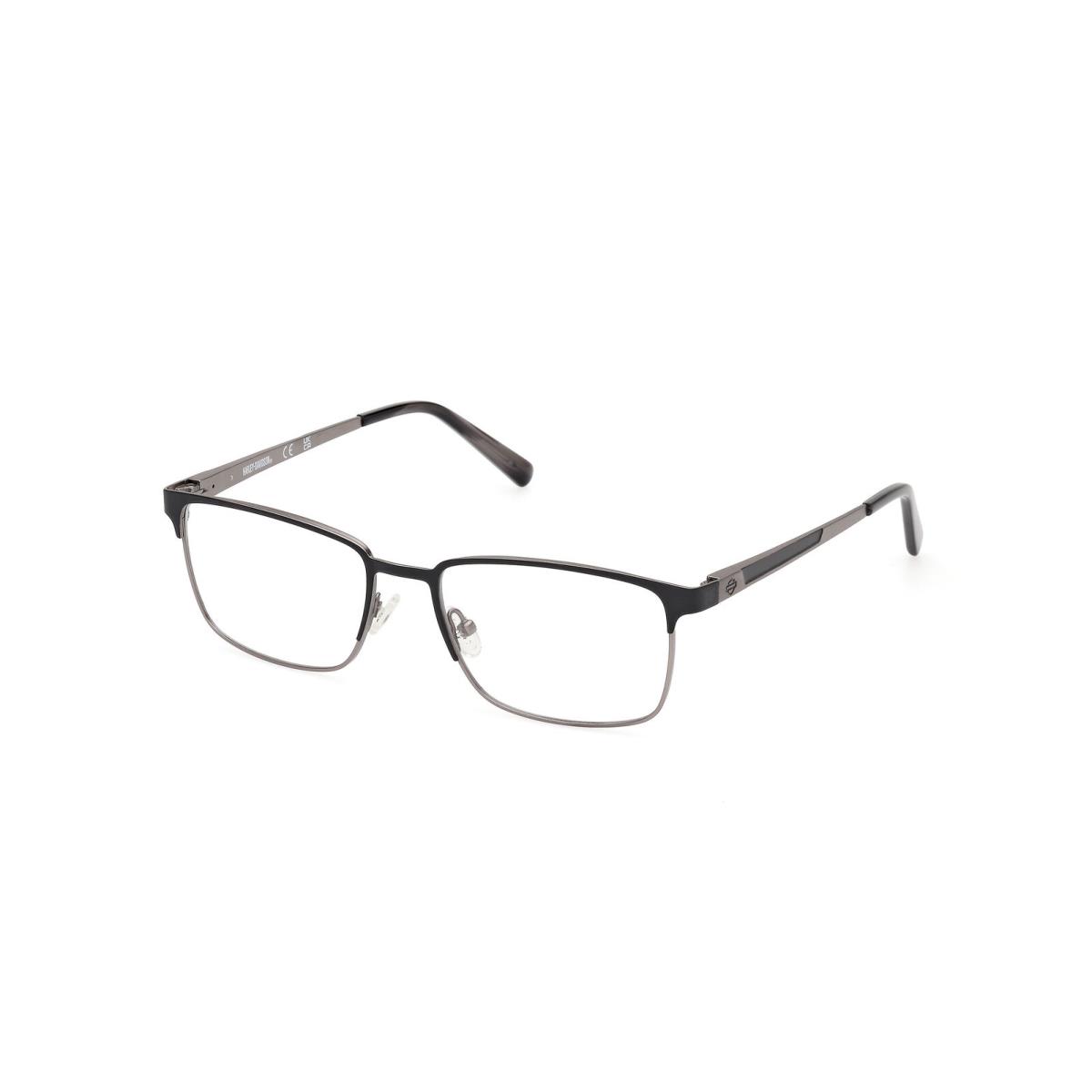 Harley-davidson HD50074 Eyeglasses Eye Glasses 005 Black 55 Unisex