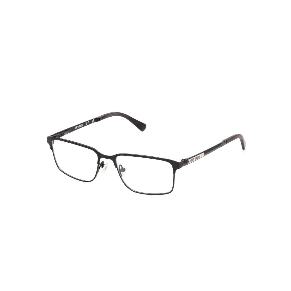 Harley-davidson HD50031 Eyeglasses Eye Glasses 002 Black 52 Unisex