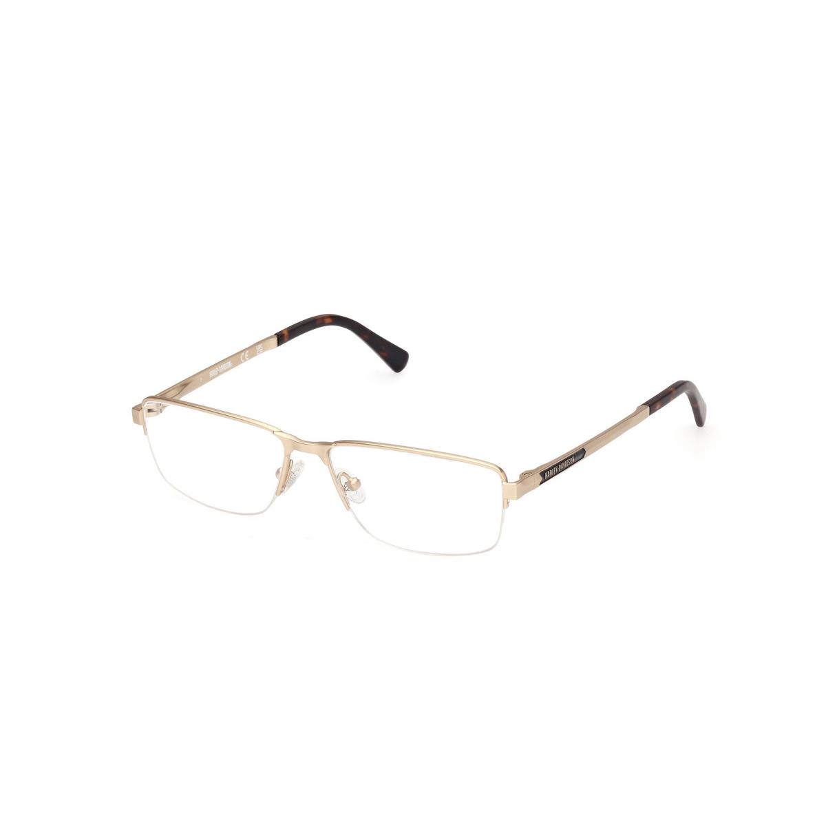 Harley-davidson HD50032 Eyeglasses Eye Glasses 032 Pale 55 Unisex