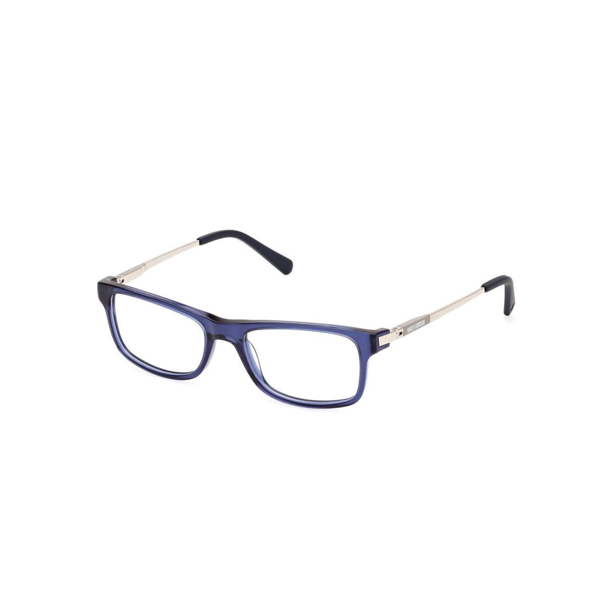 Harley-davidson HD0143T Eyeglasses Eye Glasses 090 Blue Nan Unisex