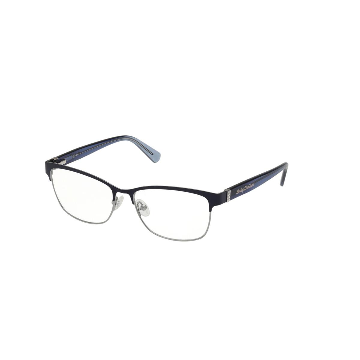 Harley-davidson HD50057 Eyeglasses Eye Glasses 091 Blue 54 Unisex