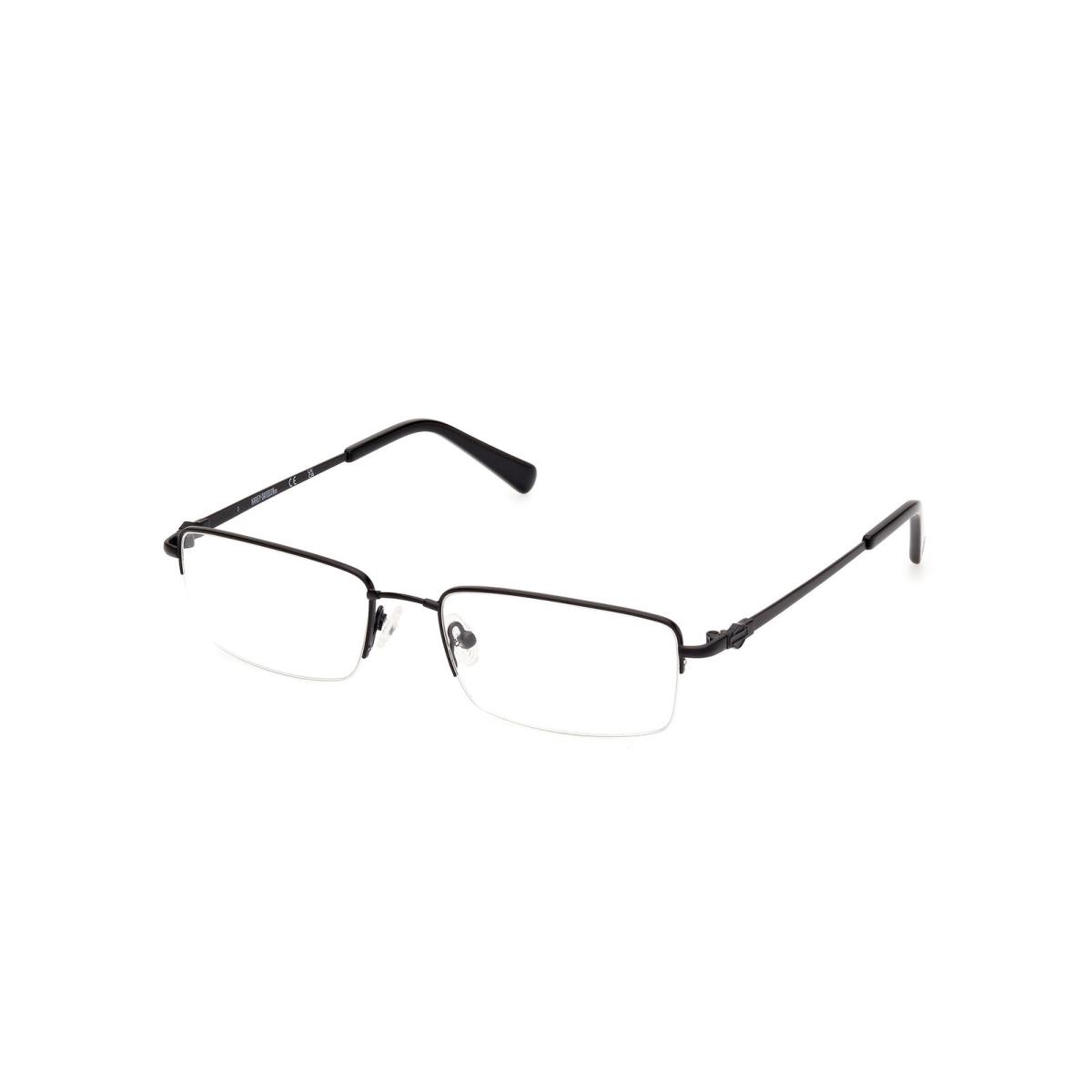 Harley-davidson HD0761 Eyeglasses Eye Glasses 002 Black 56 Unisex