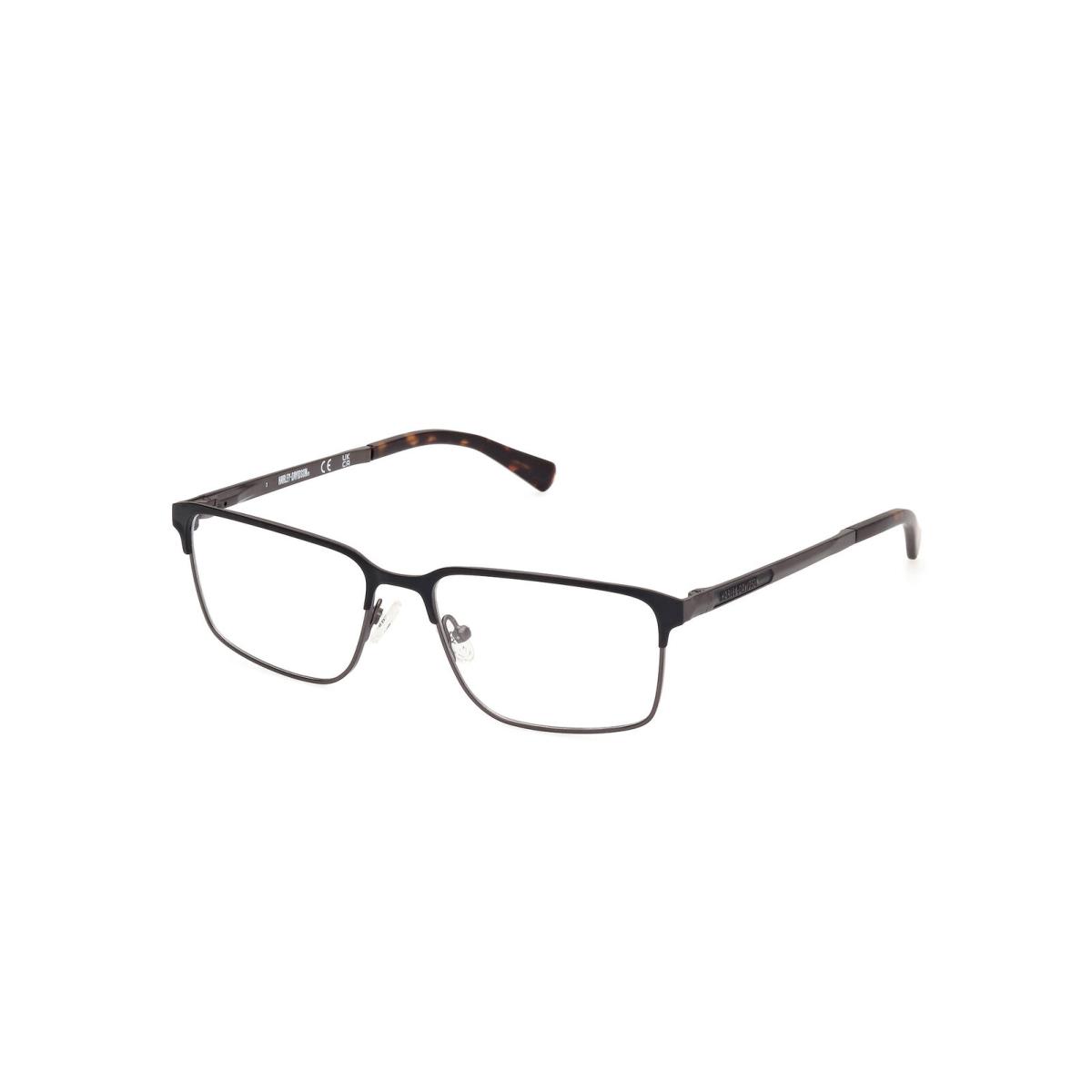 Harley-davidson HD50031 Eyeglasses Eye Glasses 005 Black 52 Unisex