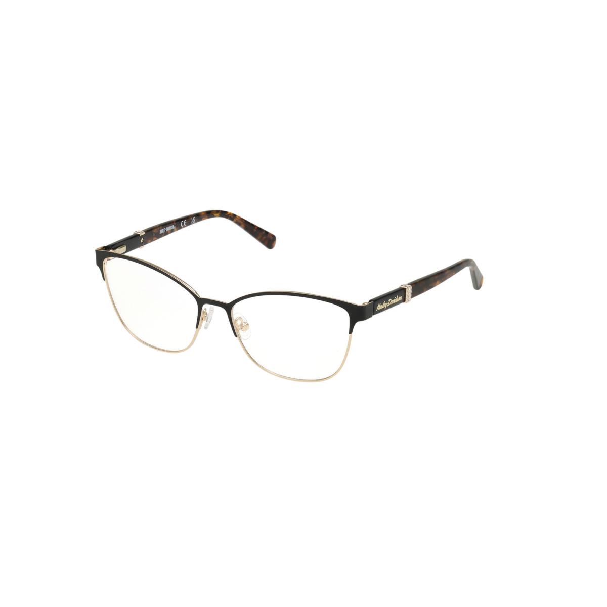 Harley-davidson HD50058 Eyeglasses Eye Glasses 002 Black 55 Unisex