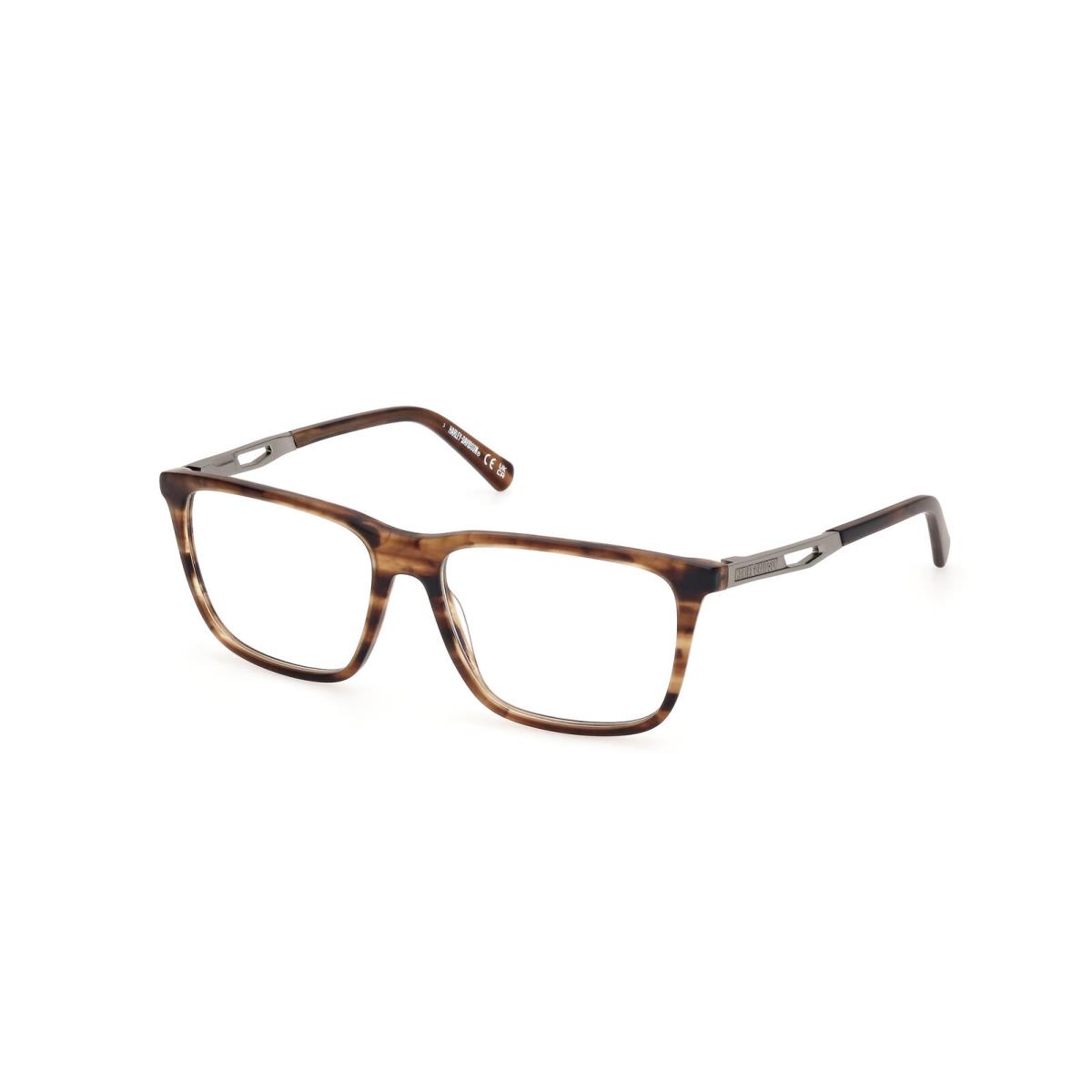 Harley-davidson HD50025 Eyeglasses Eye Glasses 049 Brown 56 Unisex