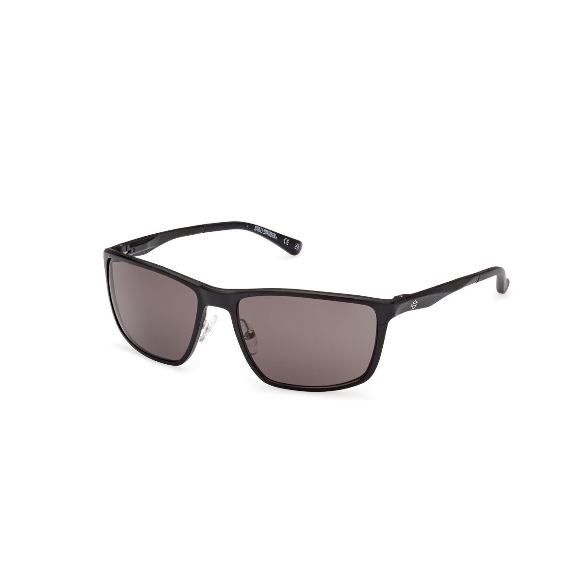 Harley-davidson HD1015X Sunglasses Sun Glasses 02D Black 60 Unisex