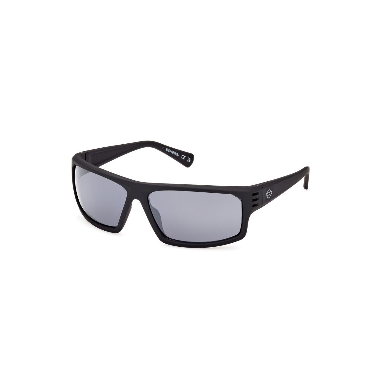 Harley-davidson HD0983X Sunglasses Sun Glasses 02D Black 64 Unisex