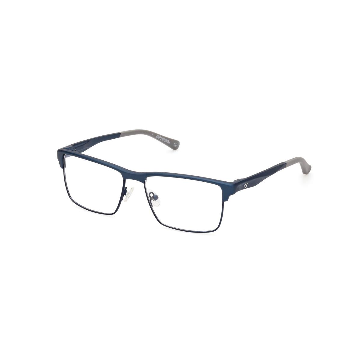 Harley-davidson HD9026 Eyeglasses Eye Glasses 091 Blue 56 Unisex