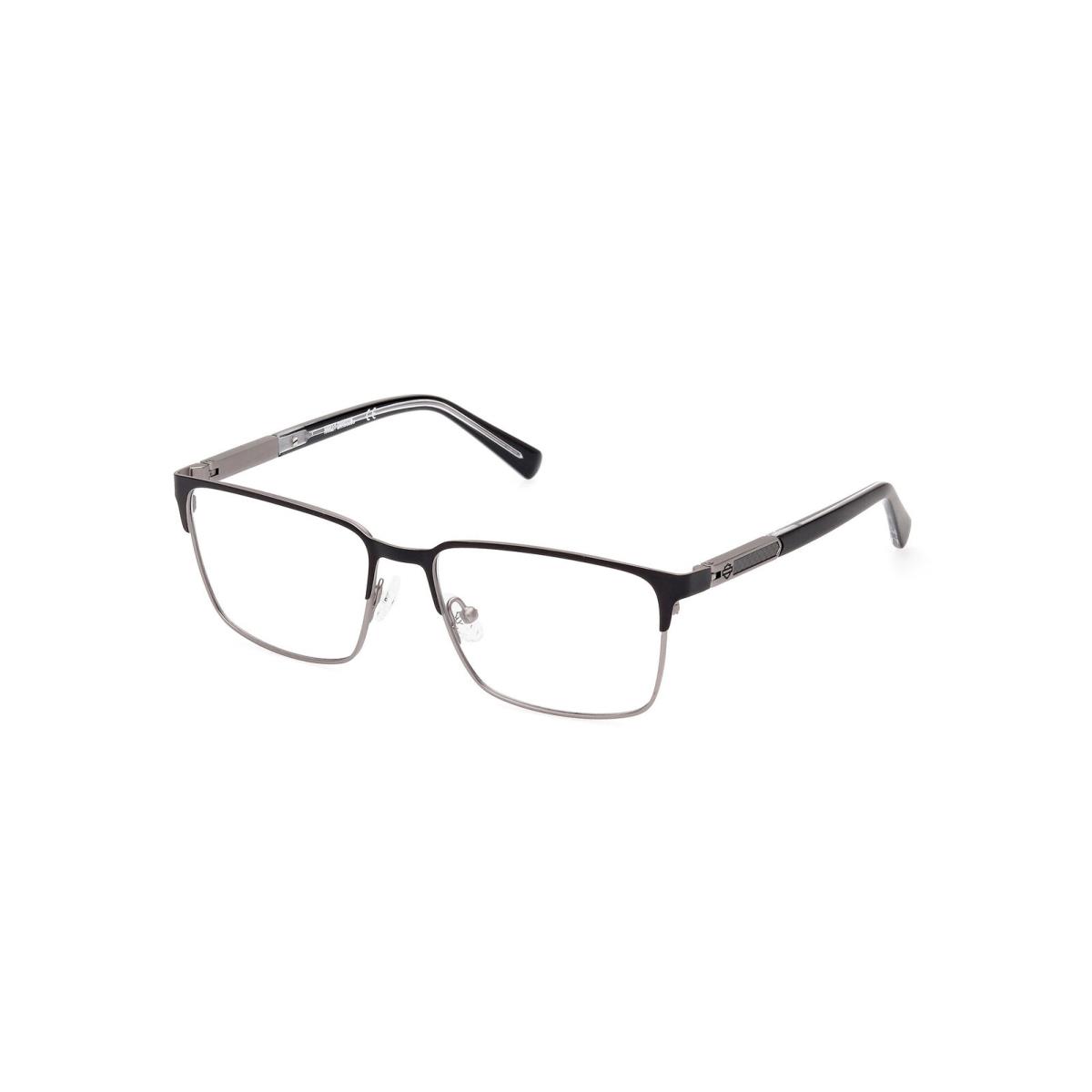 Harley-davidson HD0976 Eyeglasses Eye Glasses 005 Black 55 Unisex