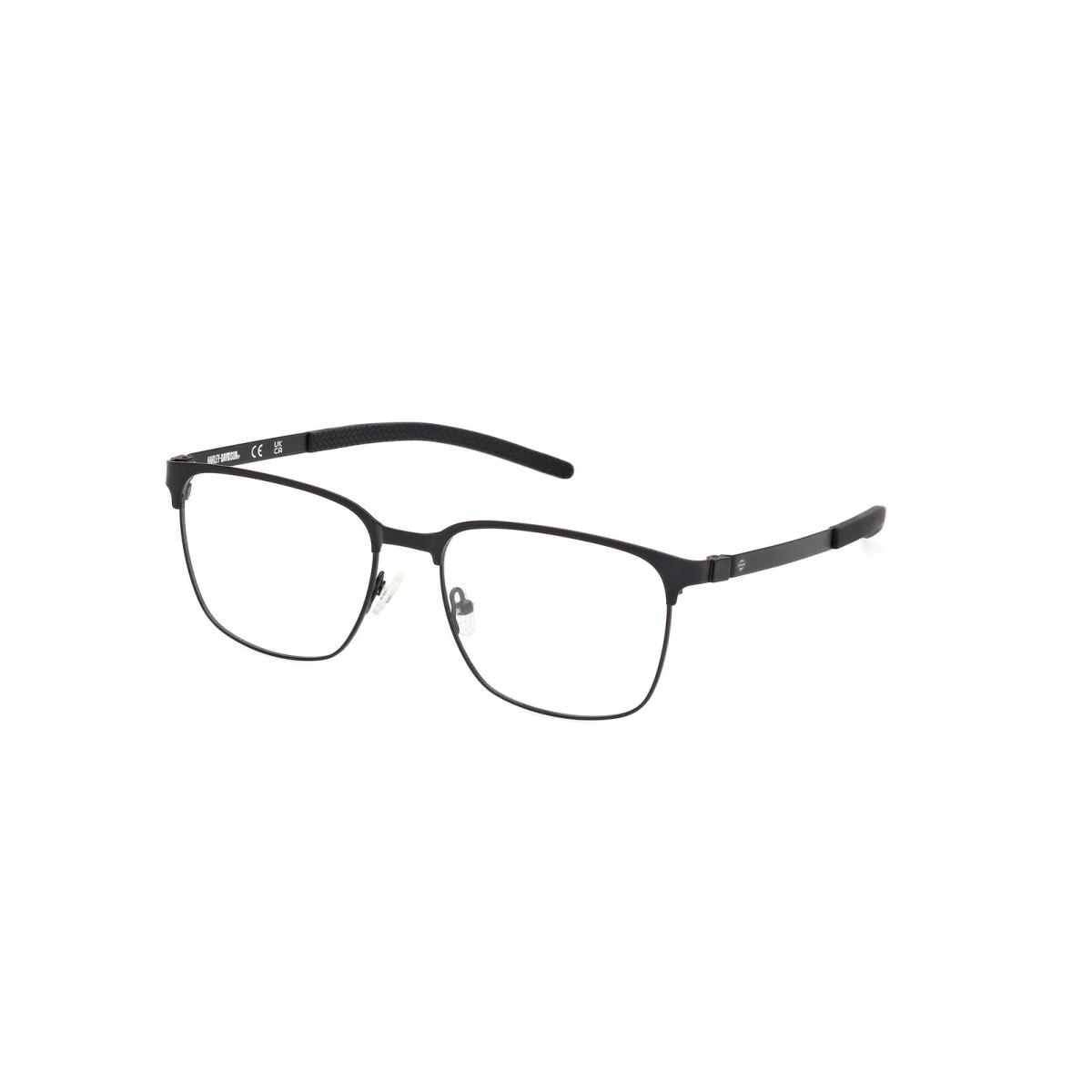 Harley-davidson HD50018 Eyeglasses Eye Glasses 002 Black 53 Unisex