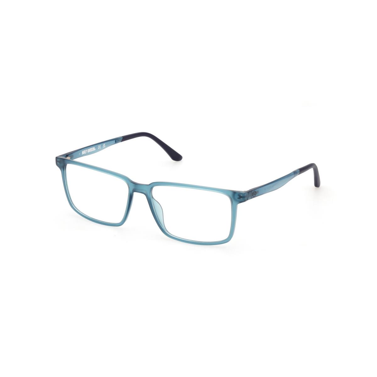 Harley-davidson HD50021 Eyeglasses Eye Glasses 091 Blue 57 Unisex