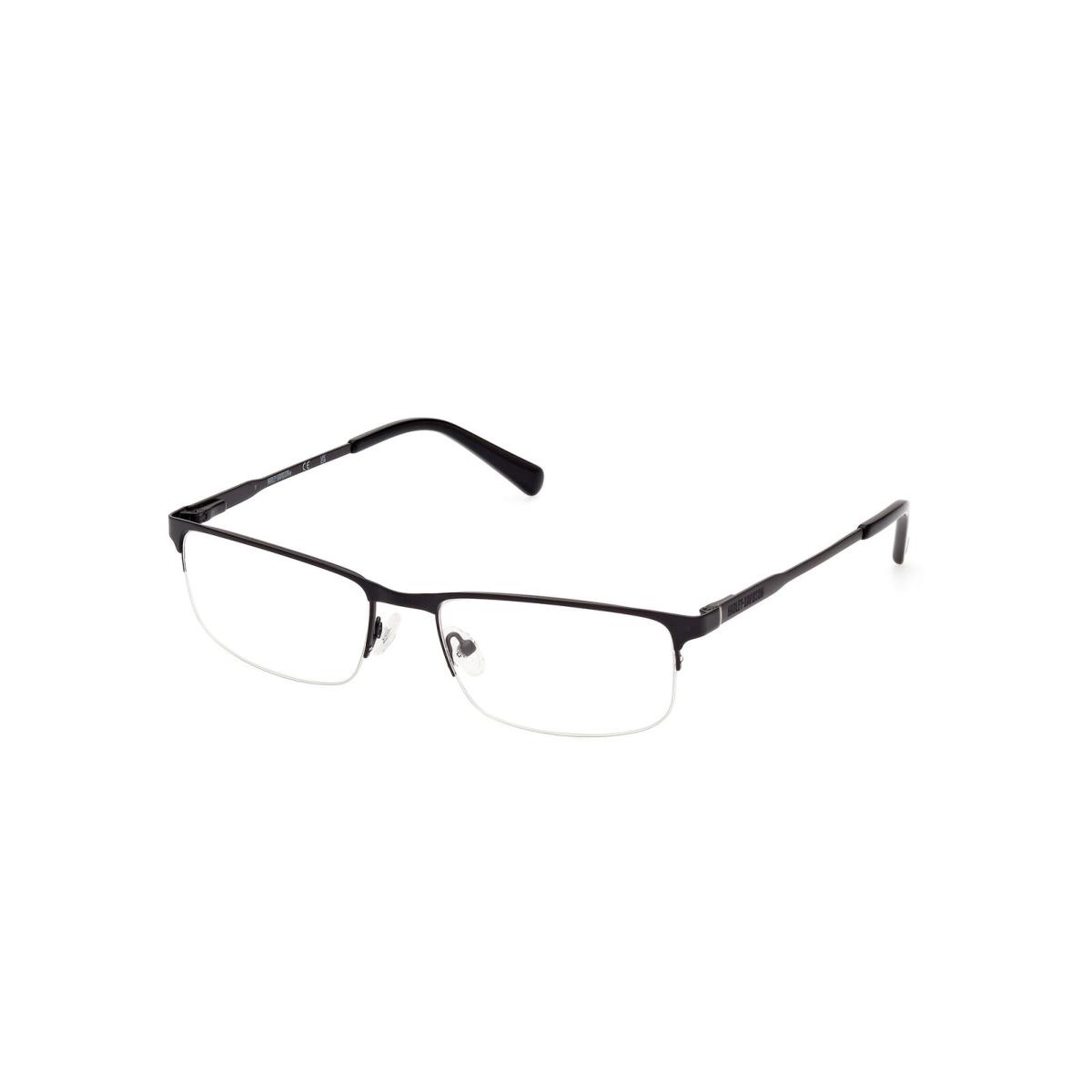 Harley-davidson HD0759 Eyeglasses Eye Glasses 002 Black 56 Unisex