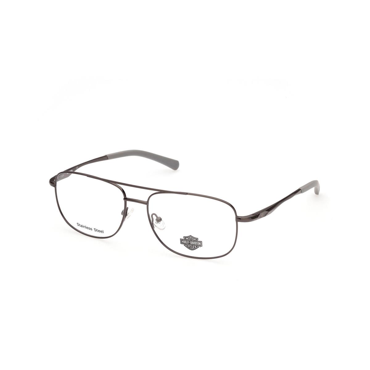 Harley-davidson HD0822 Eyeglasses Eye Glasses 008 Gunmetal 61 Unis