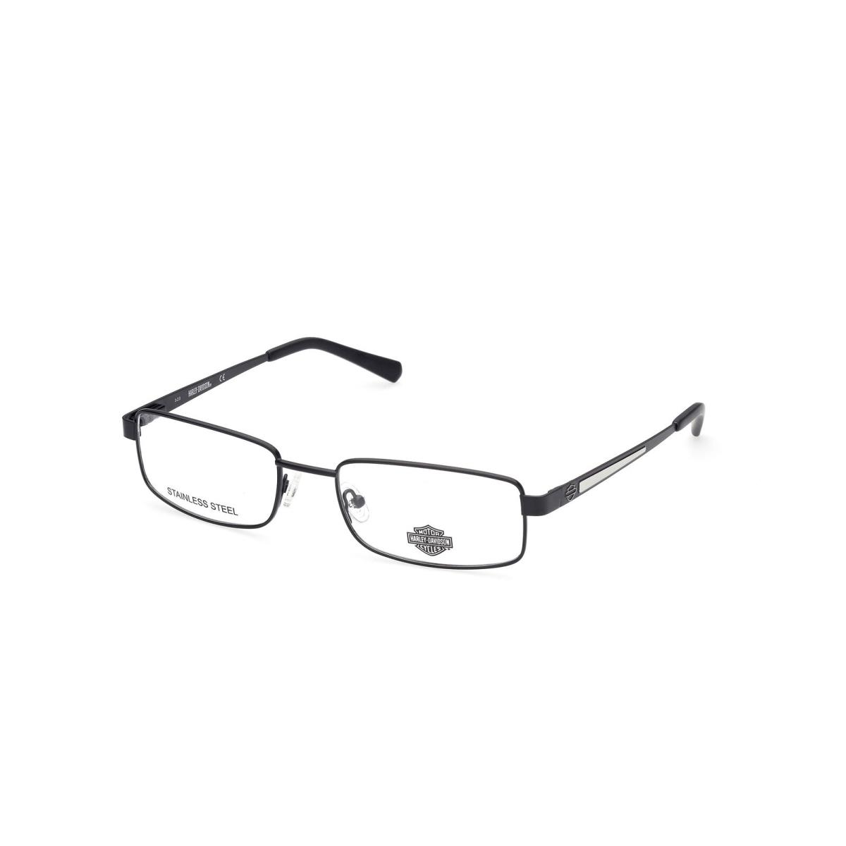 Harley-davidson HD0883 Eyeglasses Eye Glasses 002 Black 56 Unisex