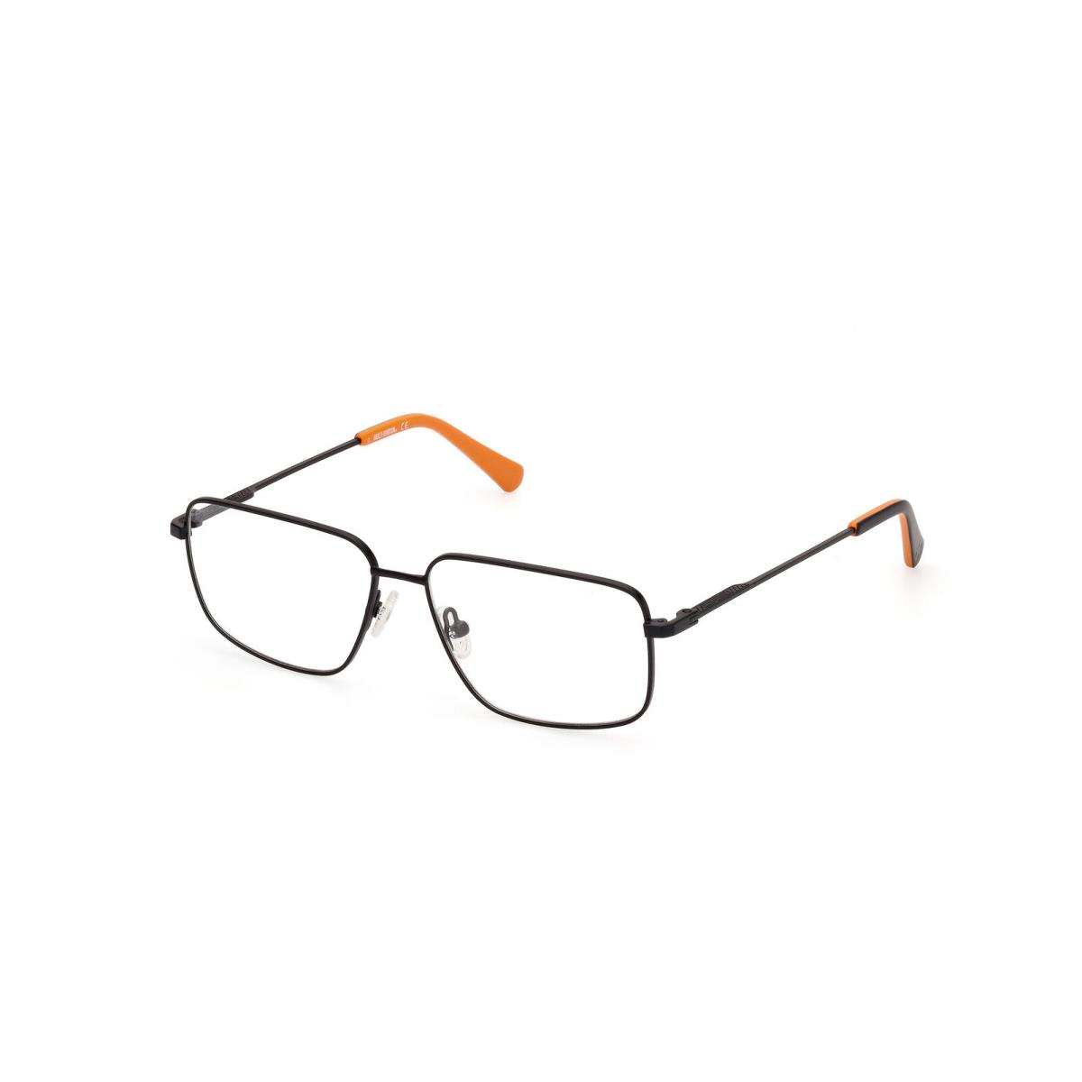 Harley-davidson HD0954 Eyeglasses Eye Glasses 002 Black 55 Unisex