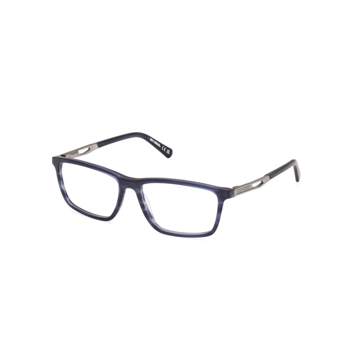 Harley-davidson HD50026 Eyeglasses Eye Glasses 091 Horn 57 Unisex