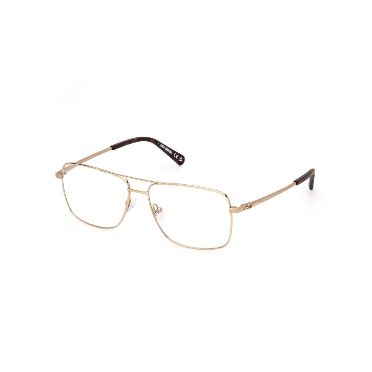 Harley-davidson HD50028 Eyeglasses Eye Glasses 032 Pale 58 Unisex