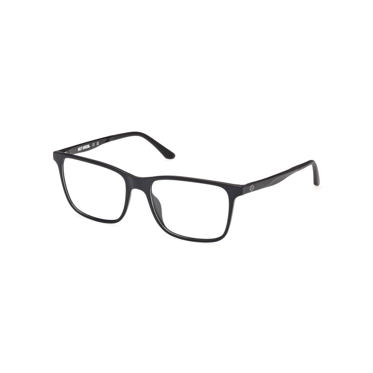 Harley-davidson HD50020 Eyeglasses Eye Glasses 002 Black 54 Unisex