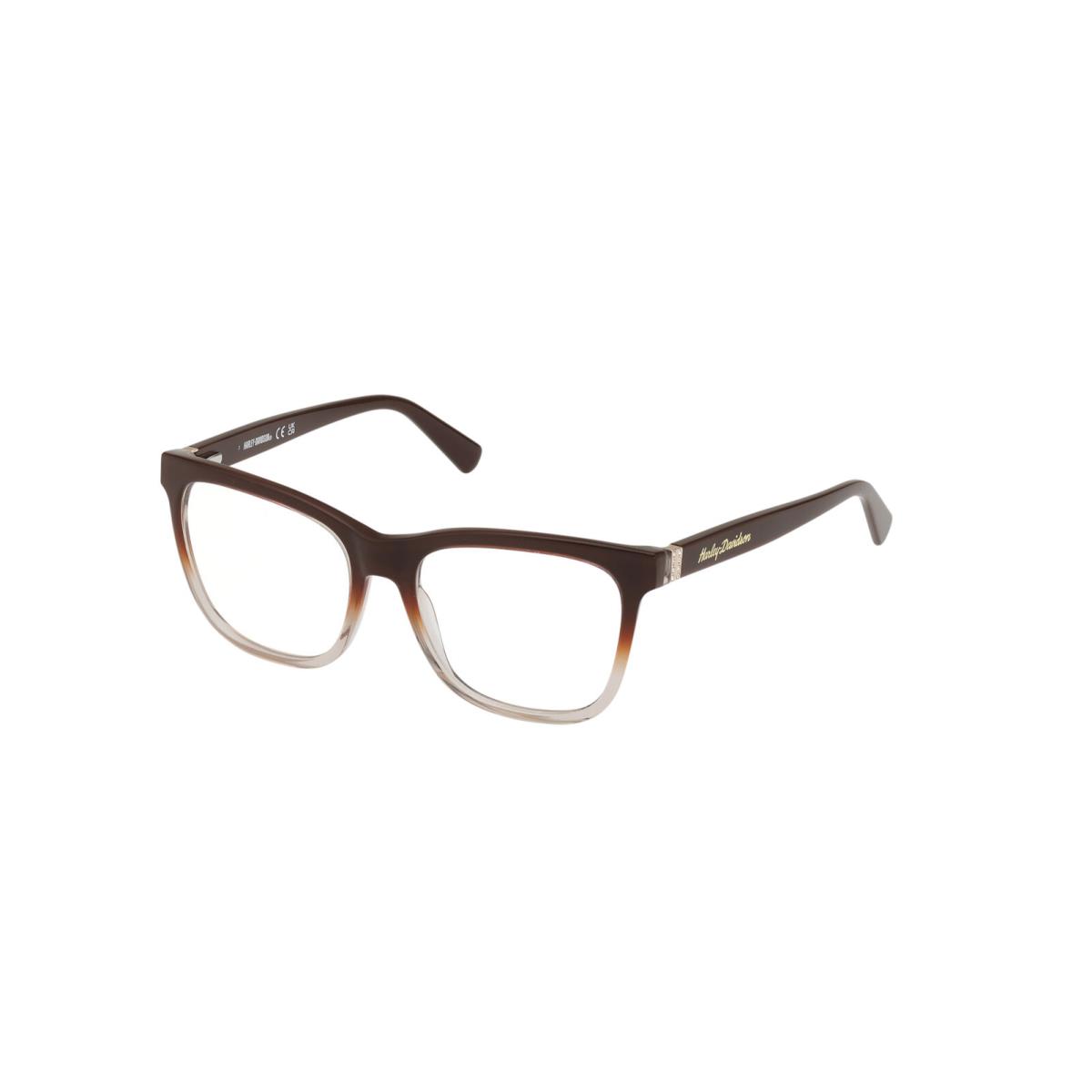 Harley-davidson HD50055 Eyeglasses Eye Glasses 050 Brown 53 Unisex