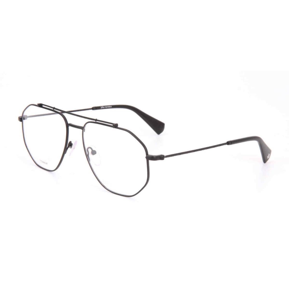 John Varvatos VJV195 Eyeglasses Eye Glasses 0BLA Black 56mm Men