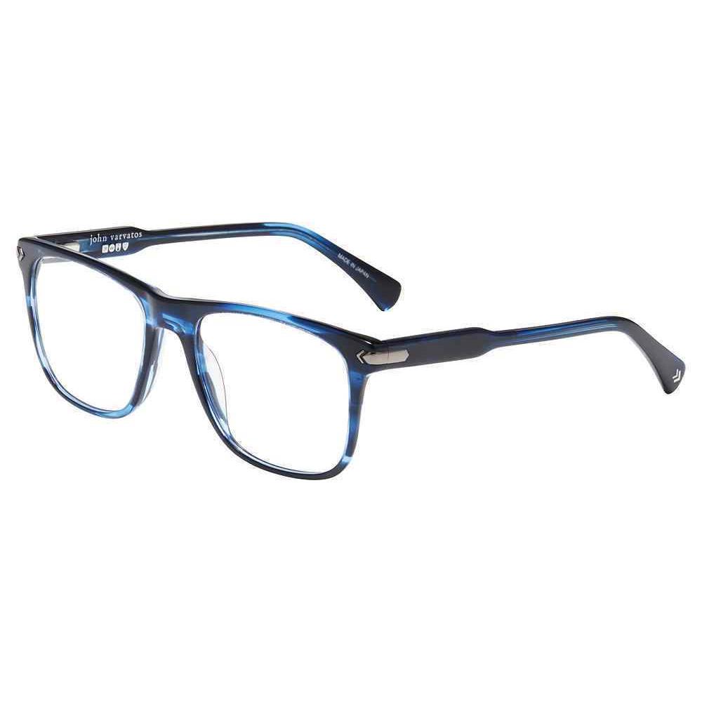 John Varvatos VJV422 Eyeglasses Eye Glasses 0BLE Blue 54mm Men