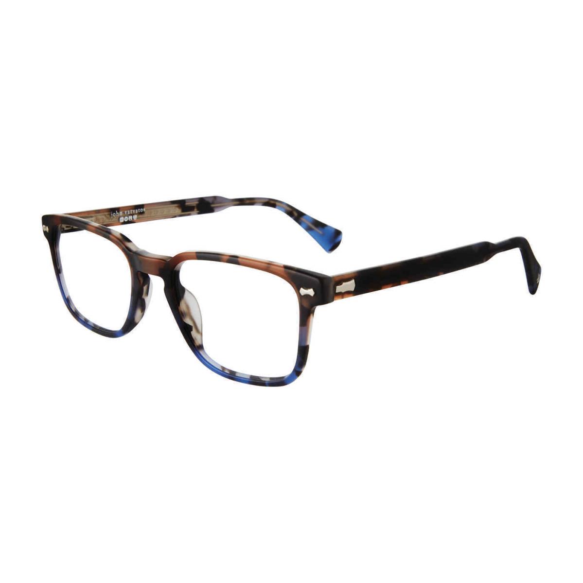 John Varvatos VJV433 Eyeglasses Eye Glasses 0BLE Blue 50mm Men