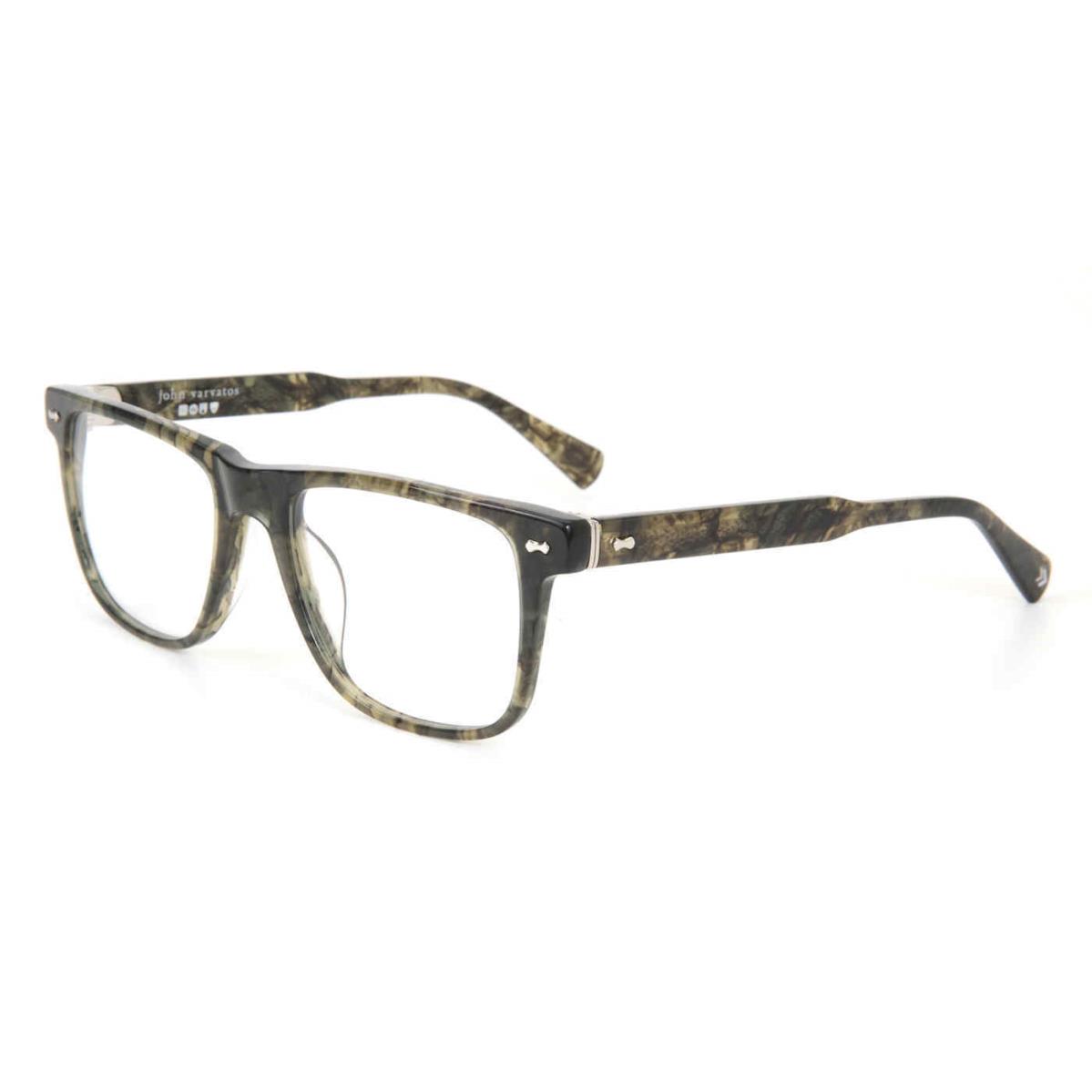 John Varvatos VJV438 Eyeglasses Eye Glasses 0OLI Olive 54mm Men