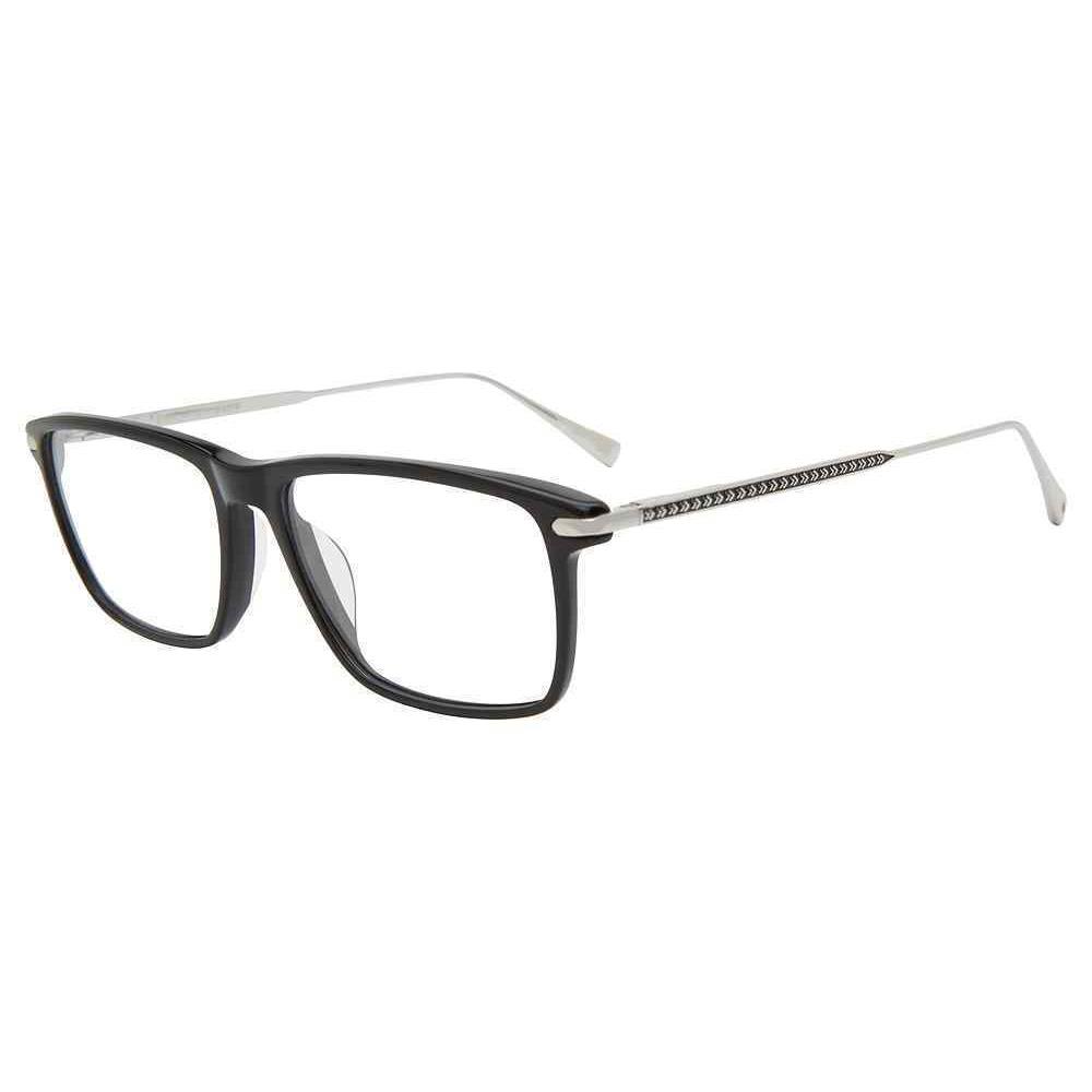 John Varvatos VJV425 Eyeglasses Eye Glasses 0BLA Black 55mm Men