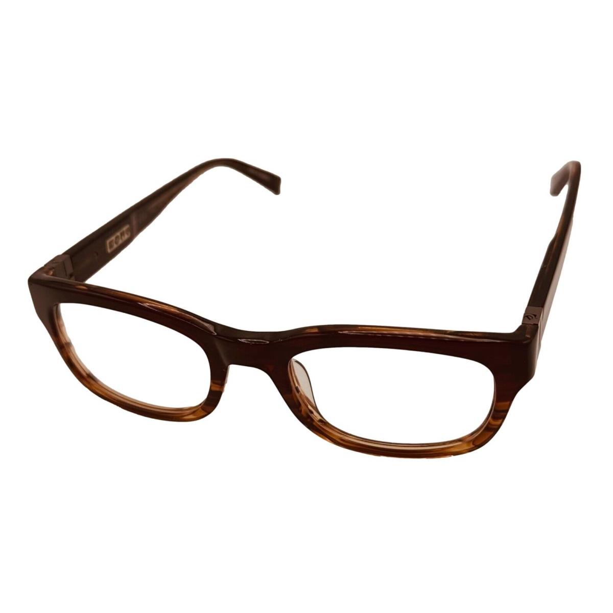 John Varvatos Mens Redwood Eyeglass Plastic Square Frame V337 50mm