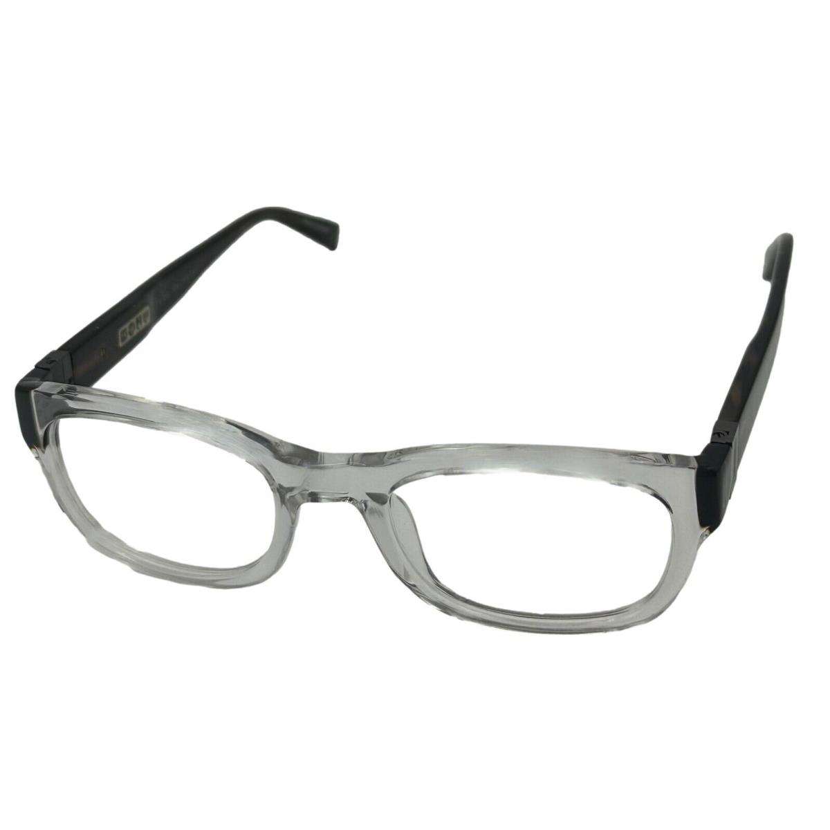 John Varvatos Mens Crystal Eyeglass Plastic Square Frame V337 50mm