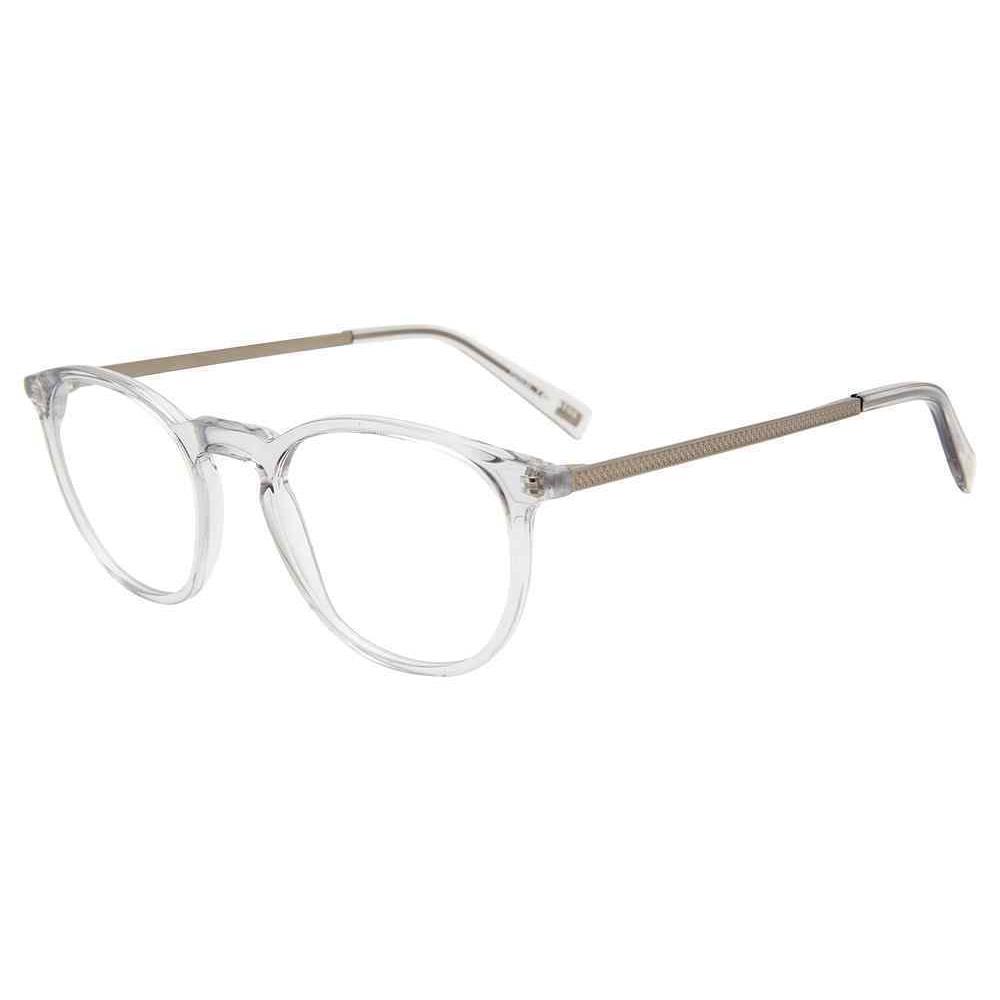 John Varvatos V371 Eyeglasses Eye Glasses 0CRY Crystal 48mm Men