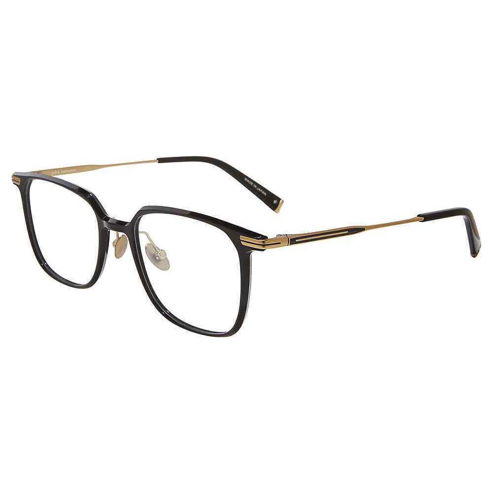 John Varvatos V414 Eyeglasses Eye Glasses 0BLA Black 52mm Men