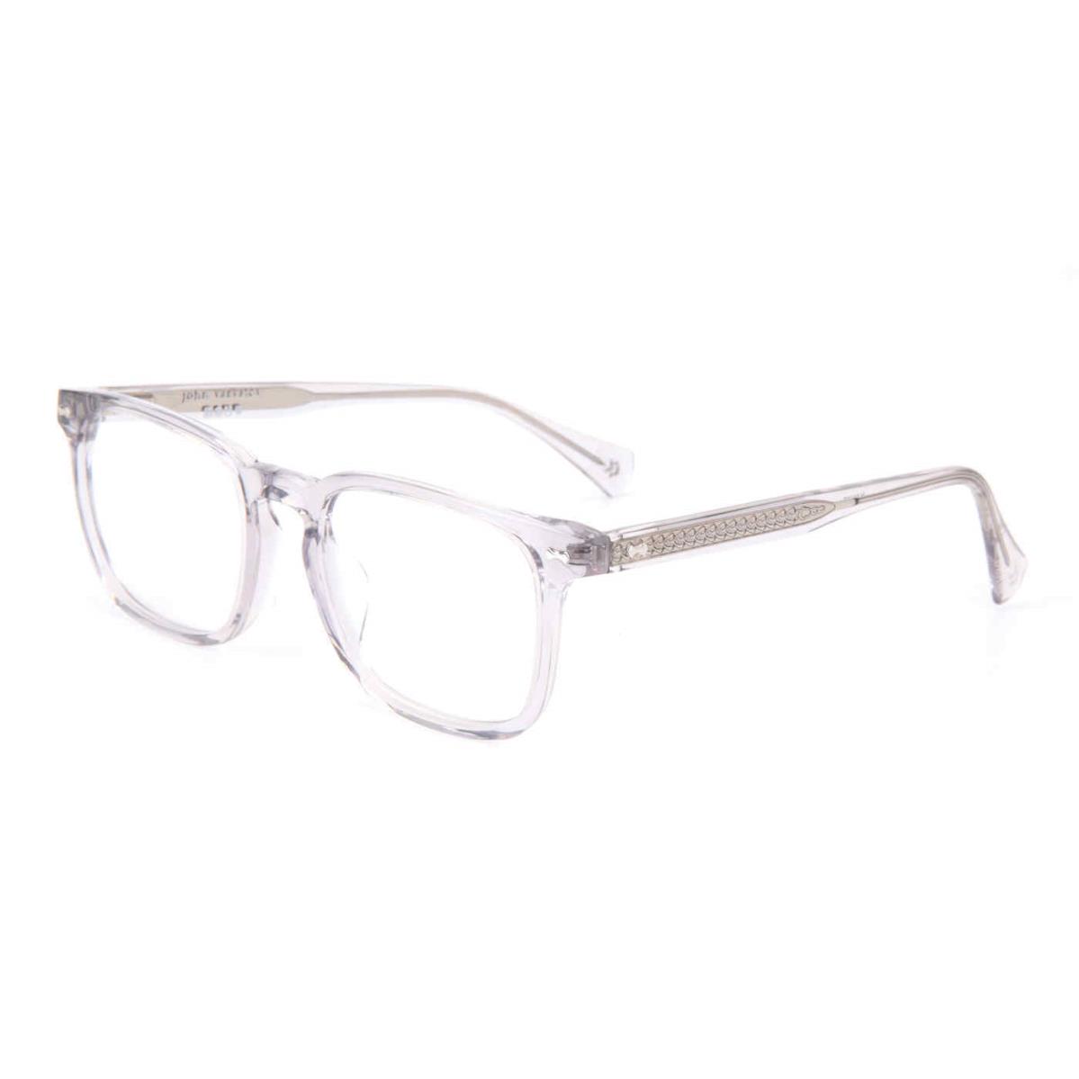 John Varvatos VJV437 Eyeglasses Eye Glasses 06RM Crystal-smoke 51m