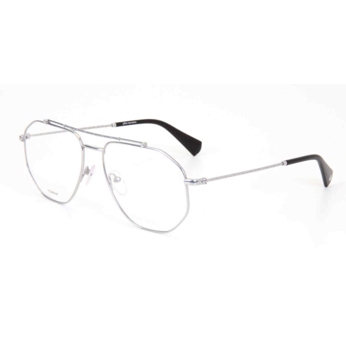 John Varvatos VJV195 Eyeglasses Eye Glasses 586N Gunmetal 56mm Men